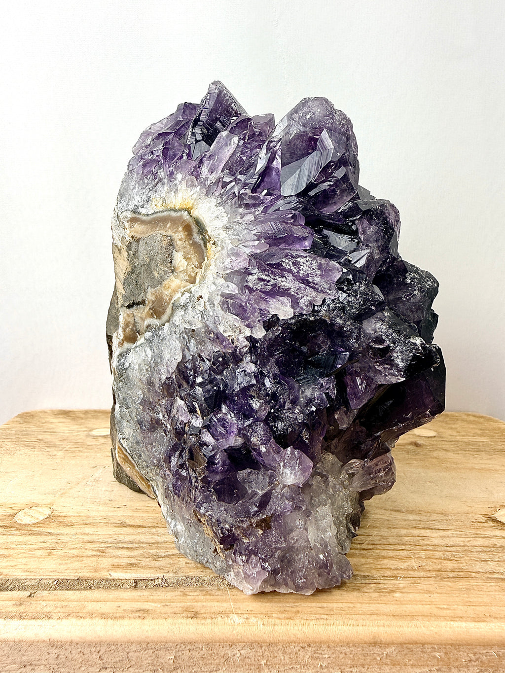 Dark Purple Amethyst Cut Base