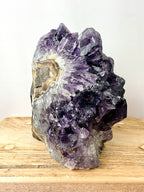Dark Purple Amethyst Cut Base