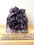 Dark Purple Amethyst Cut Base