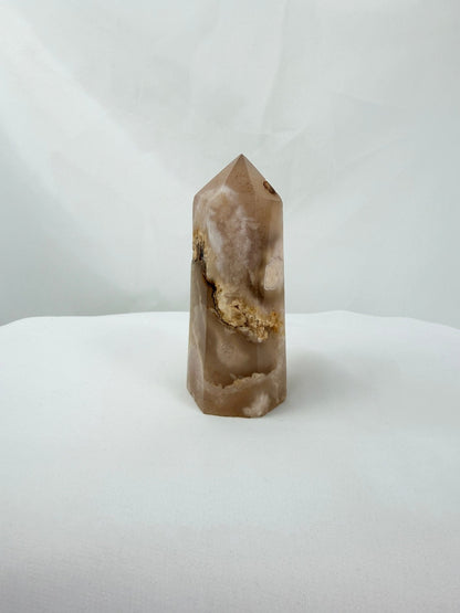 Flower Agate Tower - Madagascar - 0.15kg