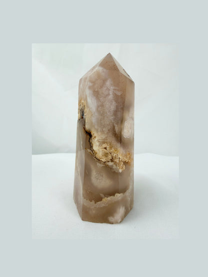 Flower Agate Tower - Madagascar - 0.15kg