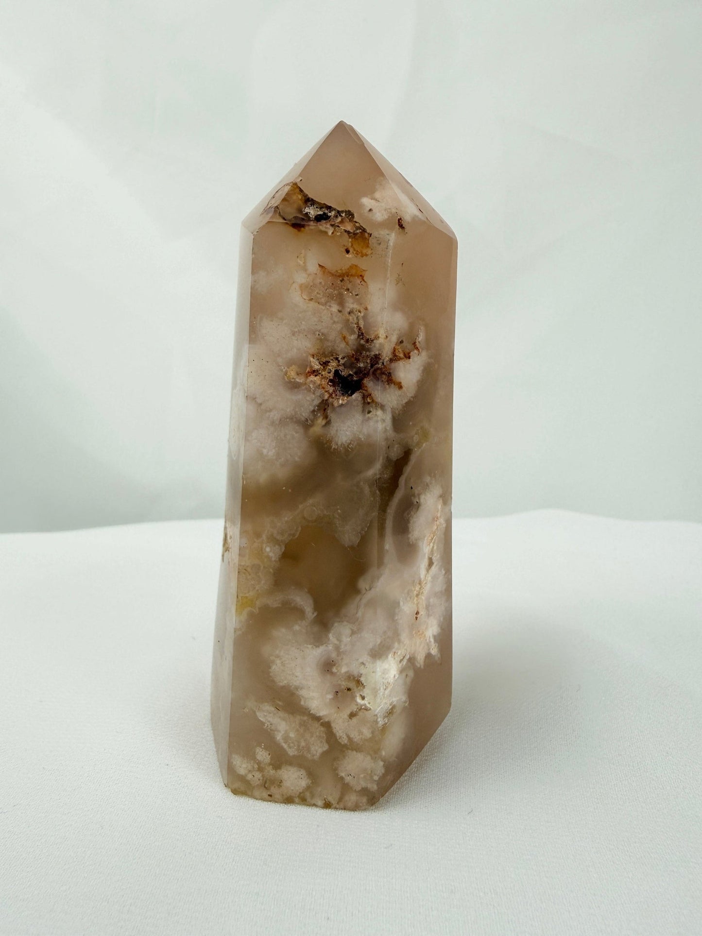 Flower Agate Tower - Madagascar - 0.15kg