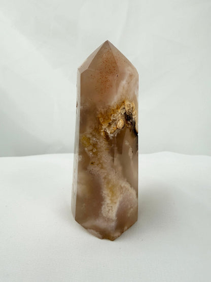 Flower Agate Tower - Madagascar - 0.15kg