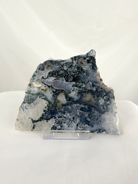 Moss Agate Slice #1