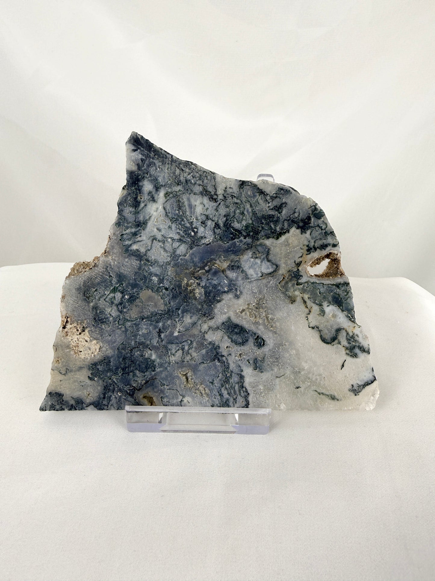 Moss Agate Slice #1