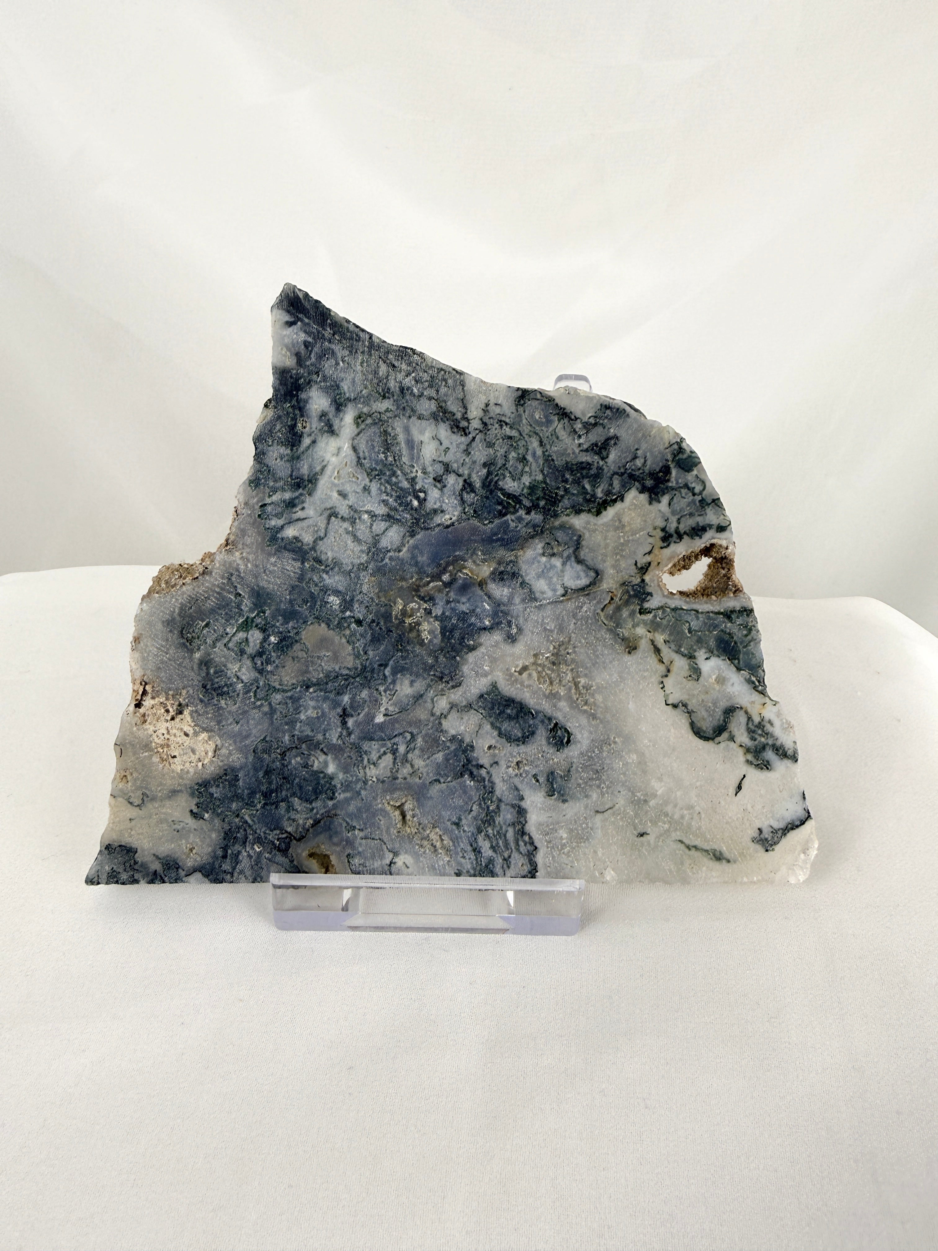 Moss Agate Slice (#1)