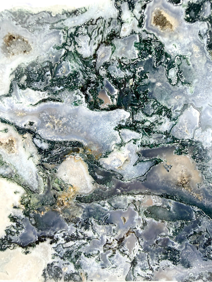Moss Agate Slice #1