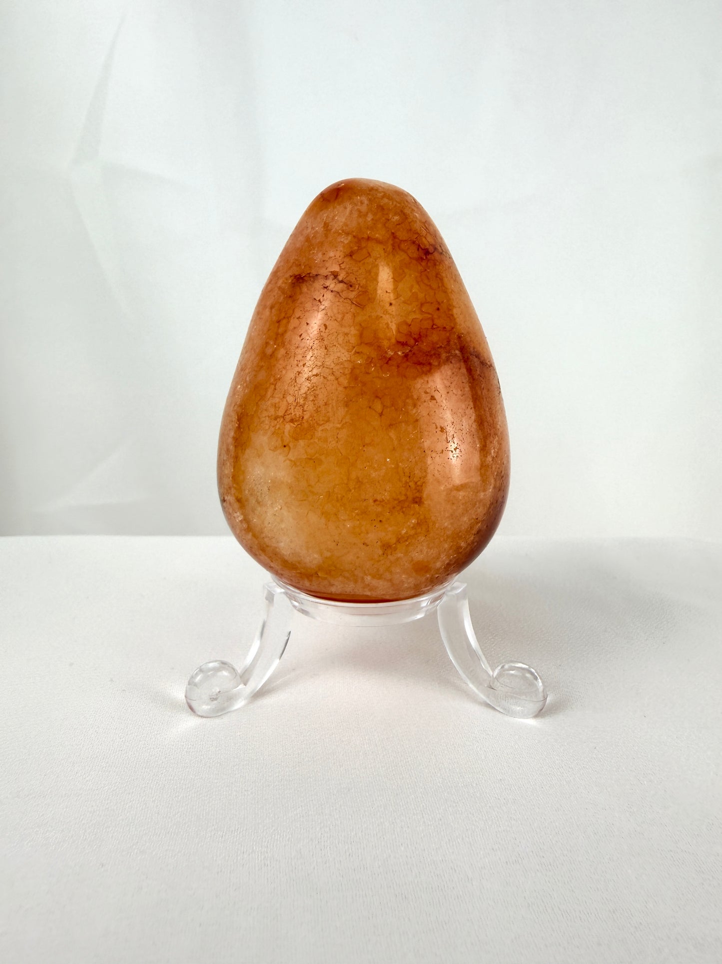 Carnelian Crystal Egg - Madagascar - 0.19kg