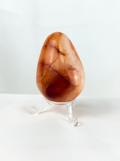 Carnelian Crystal Egg - Madagascar - 0.19kg