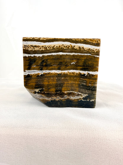 Natural Ocean Jasper Cube - Madagascar - 0.61kg