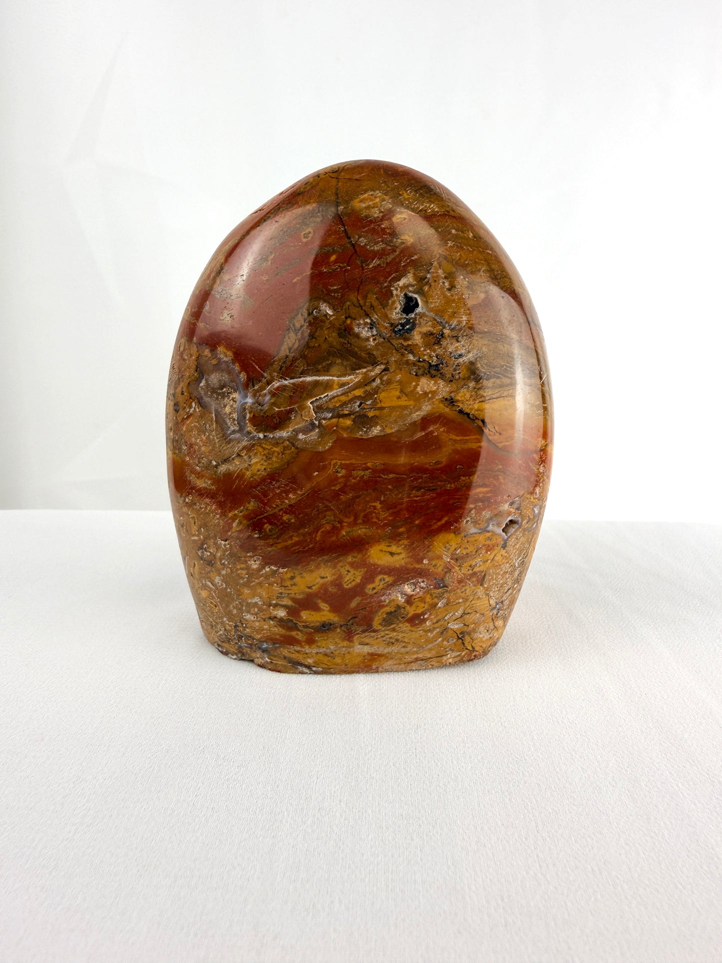 Natural Ocean Jasper Freeform Crystal - Madagascar - 0.41kg