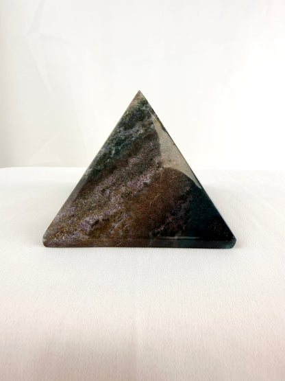 Natural Ocean Jasper Pyramid Crystal - Madagascar - 0.30kg