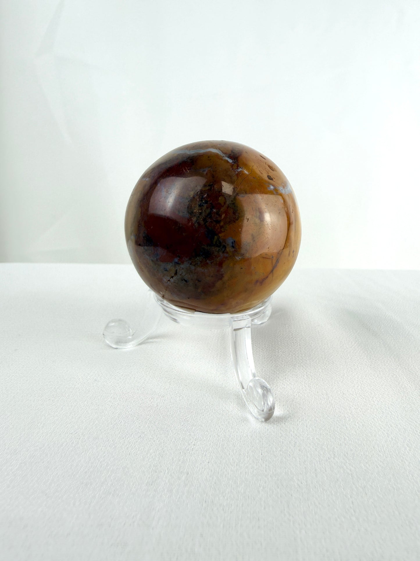 Natural Ocean Jasper Sphere Crystal - Madagascar - 0.12kg