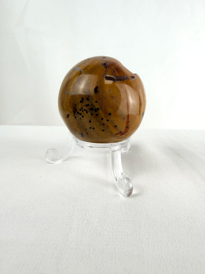 Natural Ocean Jasper Sphere Crystal - Madagascar - 0.12kg