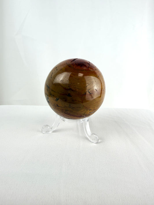 Natural Ocean Jasper Sphere Crystal - Madagascar - 0.27kg