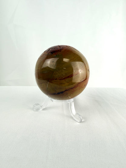 Natural Ocean Jasper Sphere Crystal - Madagascar - 0.27kg