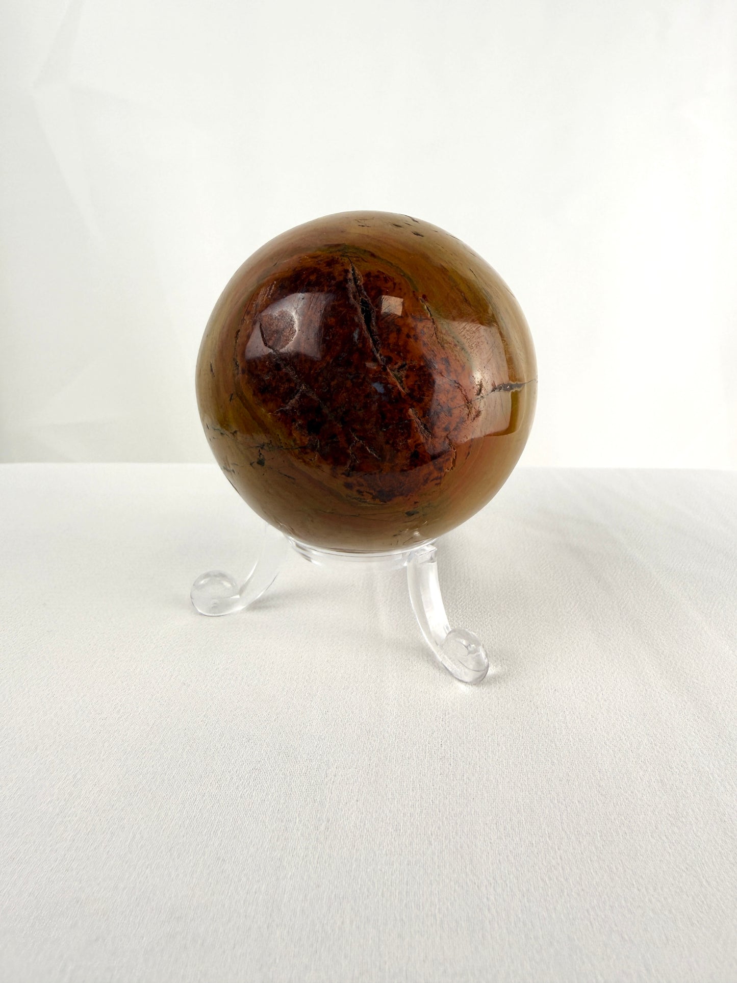 Natural Ocean Jasper Sphere Crystal - Madagascar - 0.27kg