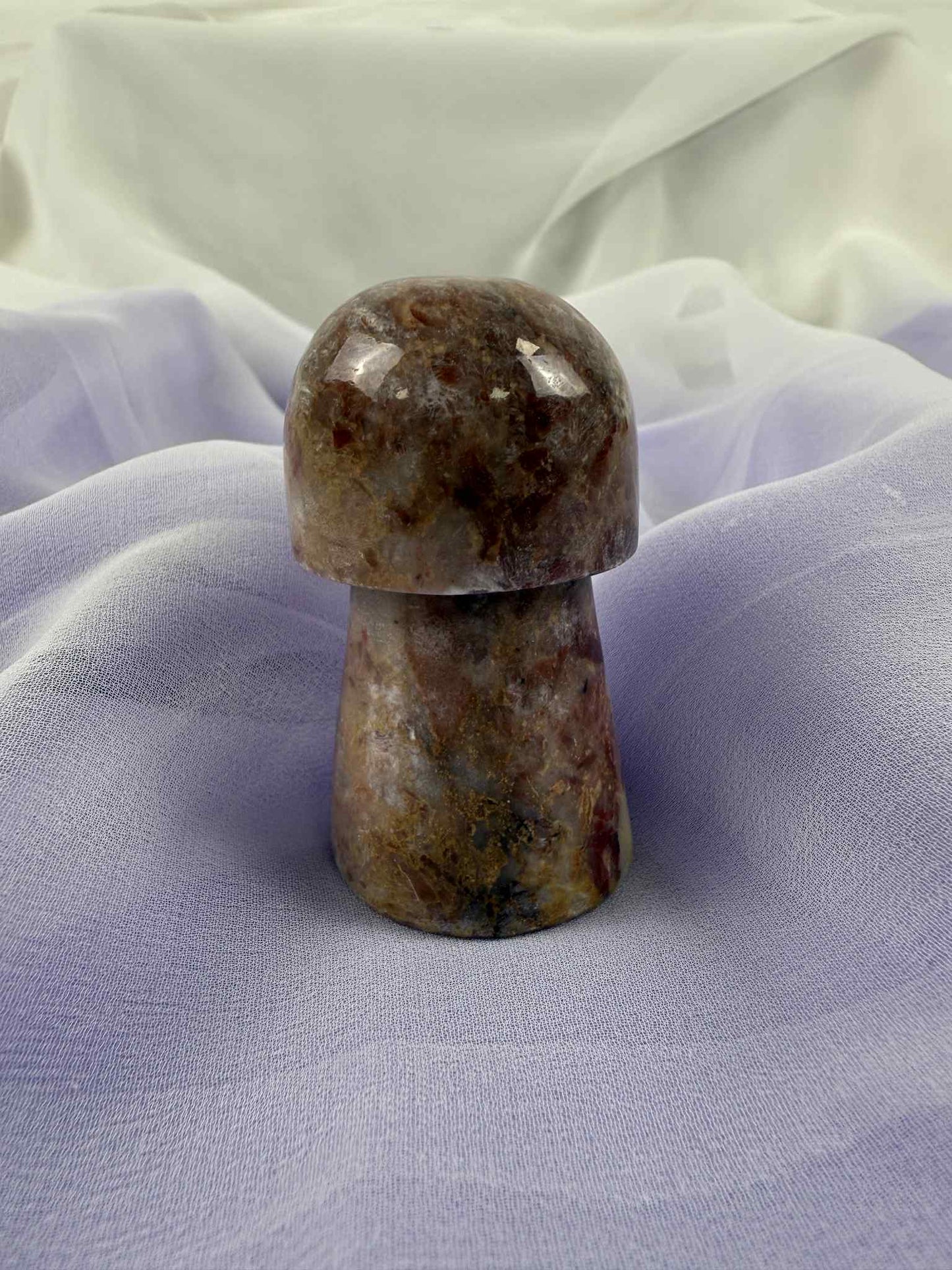 Strawberry Calcite Mushroom #3