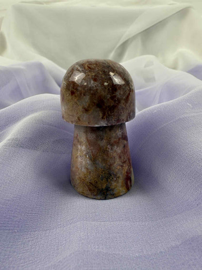 Strawberry Calcite Mushroom #3