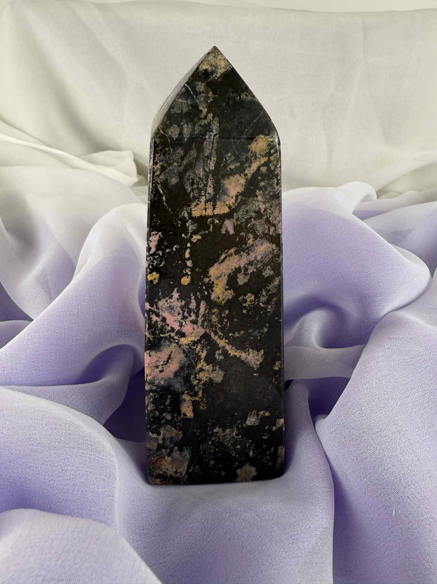 Rhodonite Obelisk