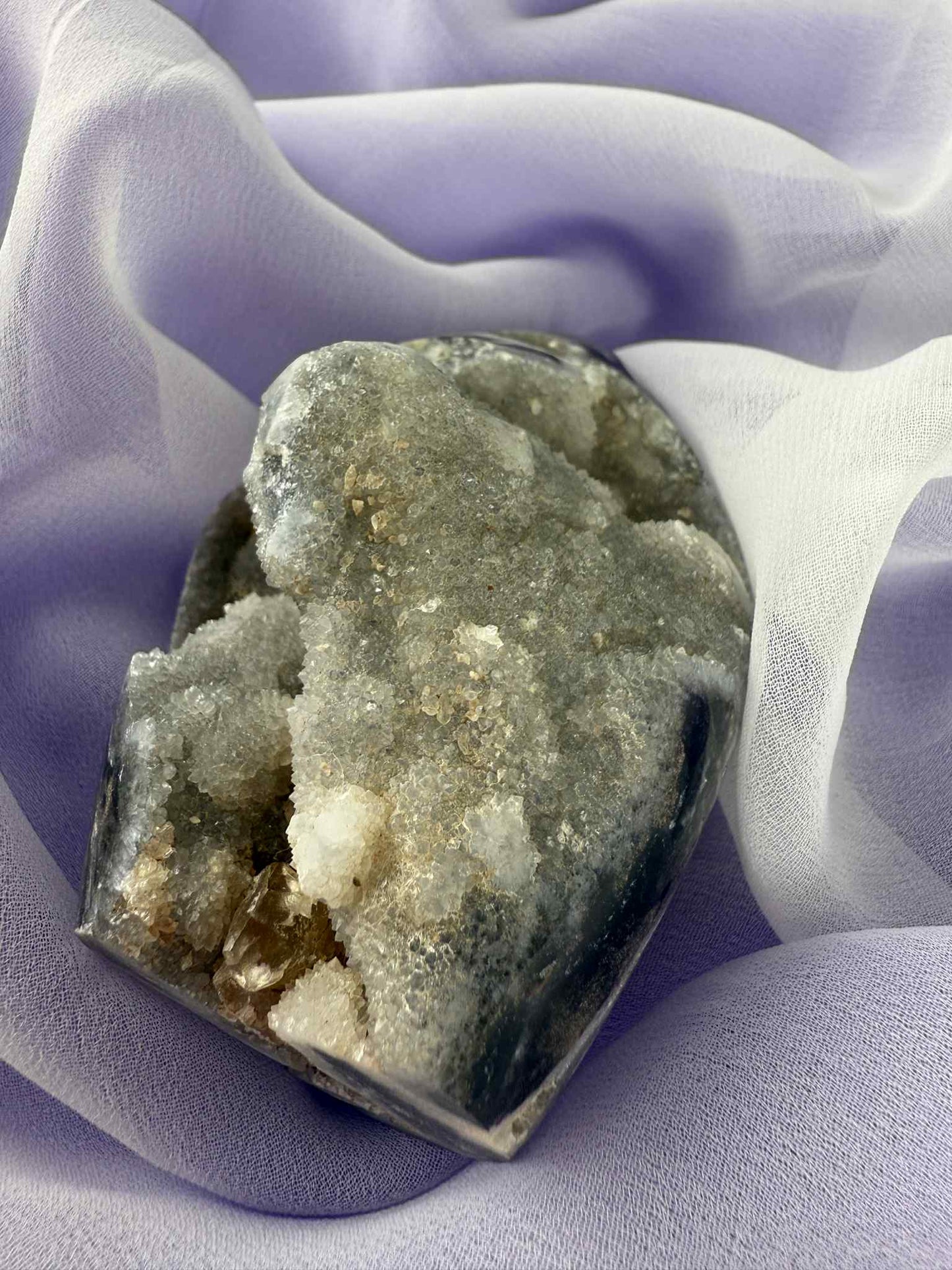 Sphalerite Druzy Flame