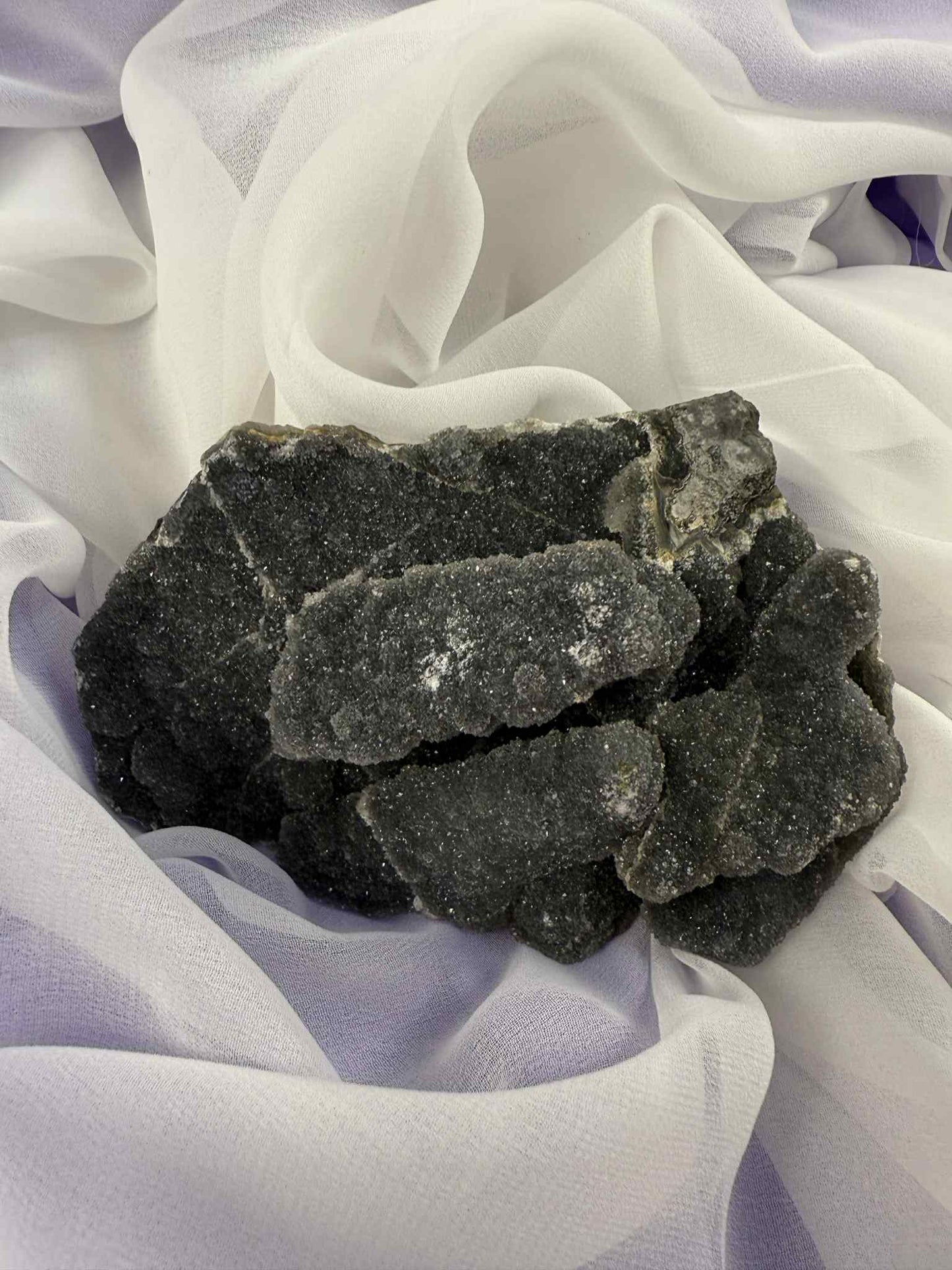 Midnight Amethyst Druze Formation