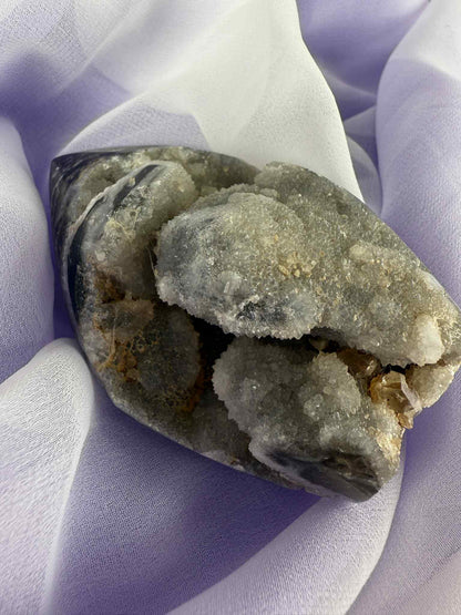 Sphalerite Druzy Flame