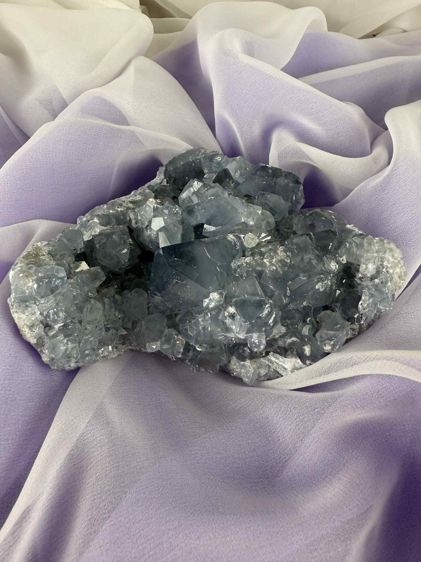 Celestite Cluster