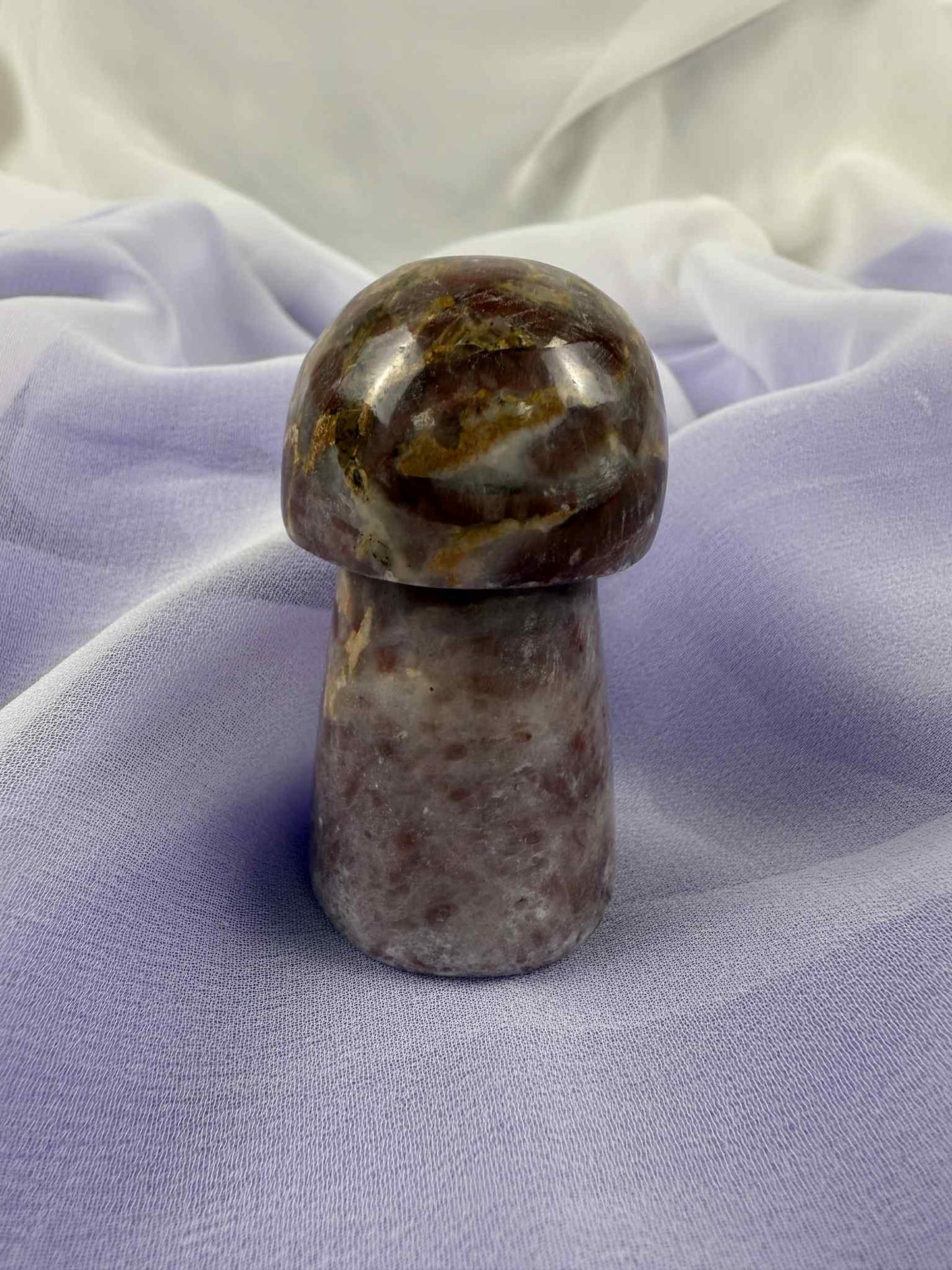 Strawberry Calcite Mushroom #2