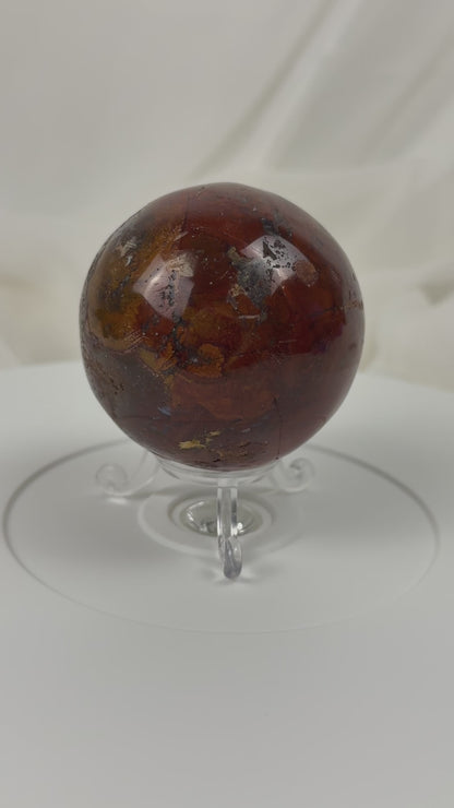 Red Jasper Sphere #2