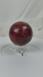 Red Jasper Sphere (#1)