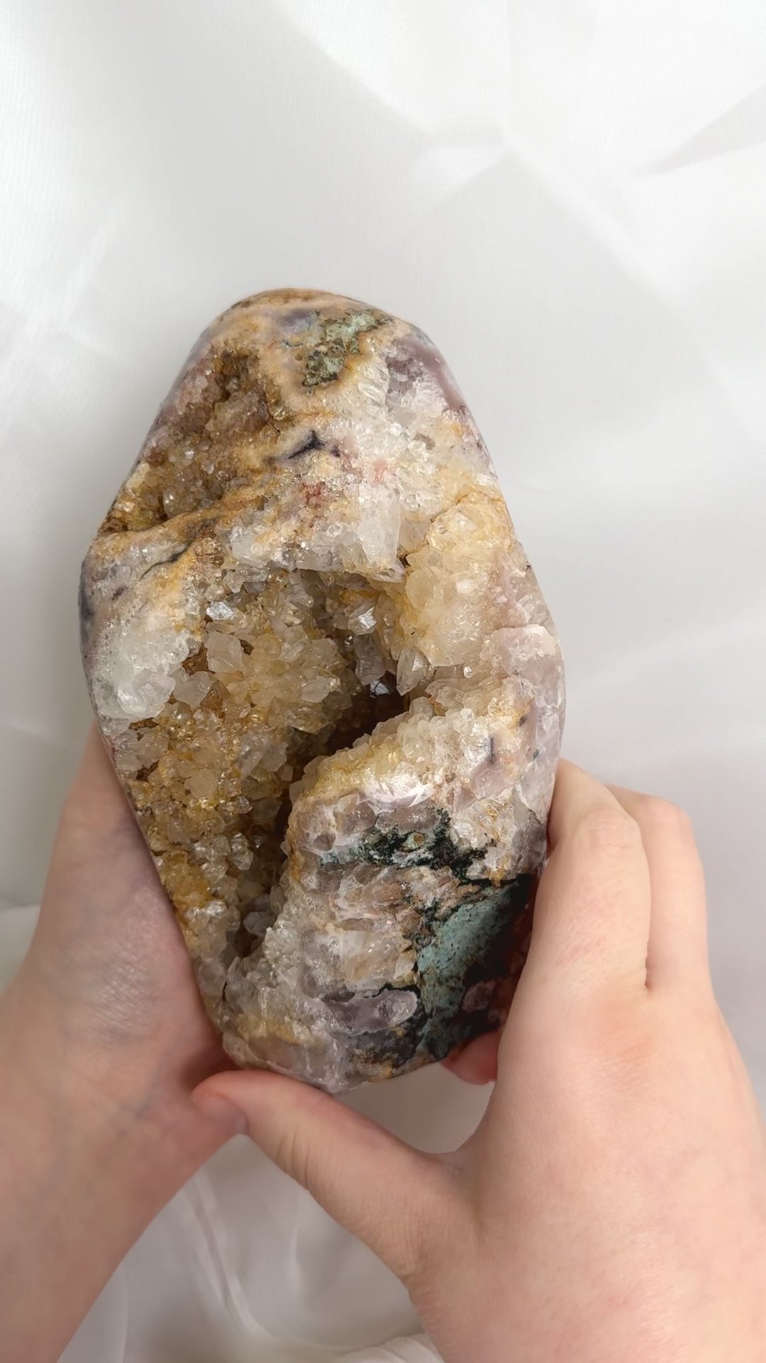 Pink Amethyst Crystal Freeform (#1)